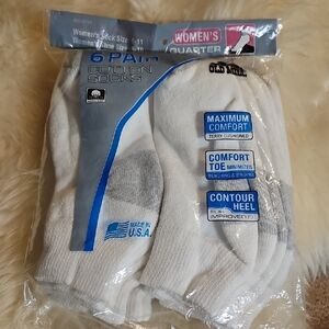 Old Navy White Cotton Socks - 6 Pair Pack